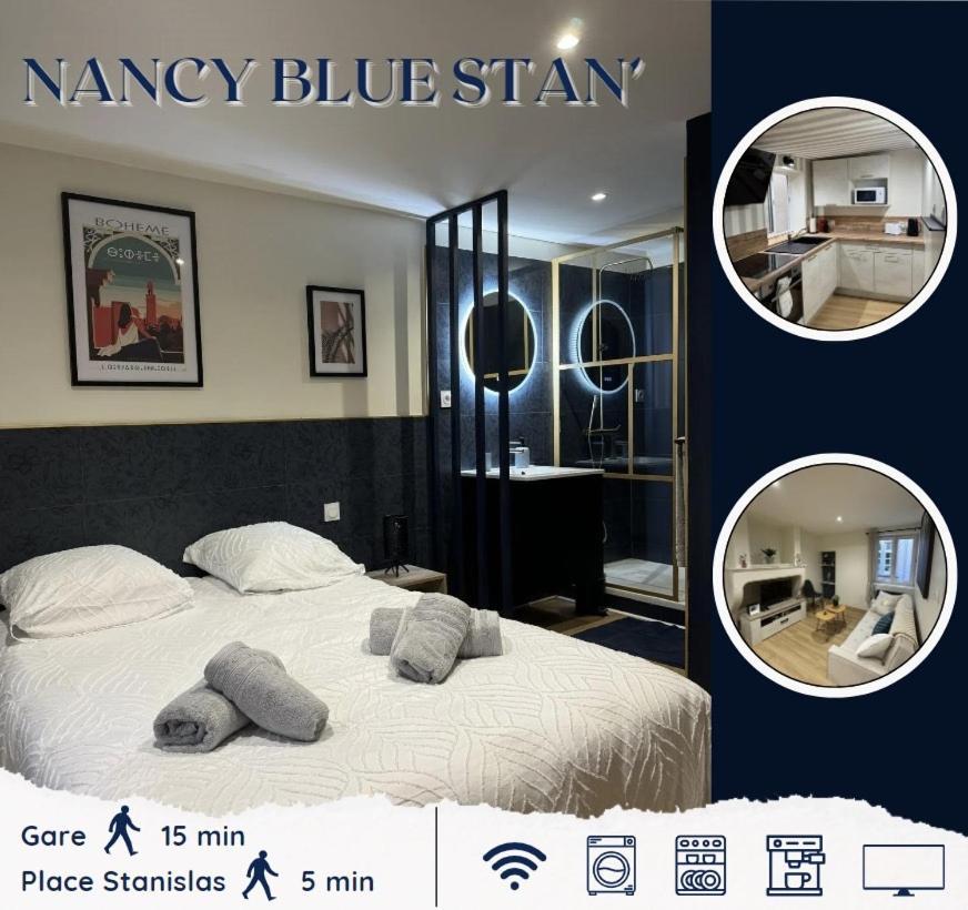 Nancy Blue Stan Apartment Exterior foto